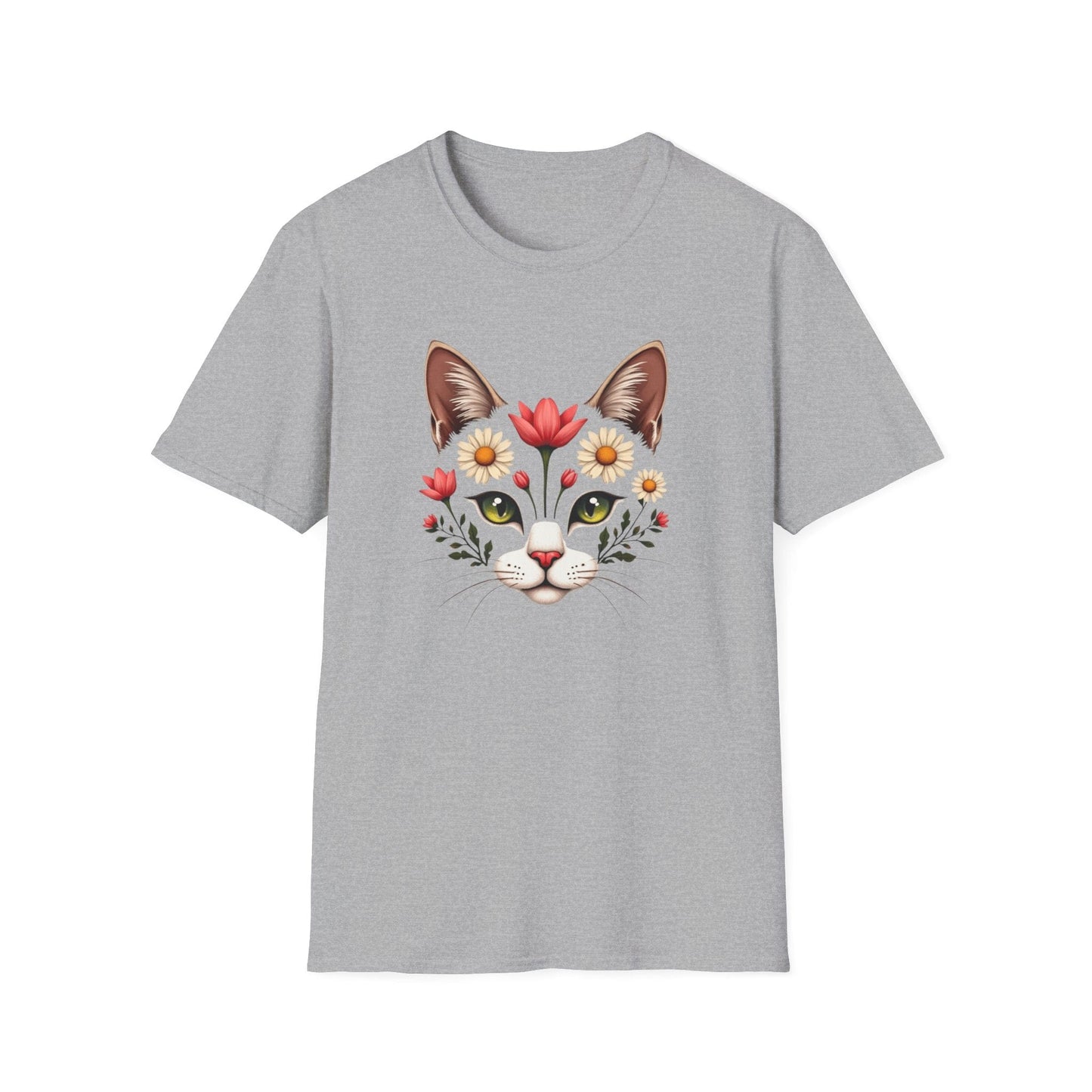 Floral Crown Kitty T-Shirt