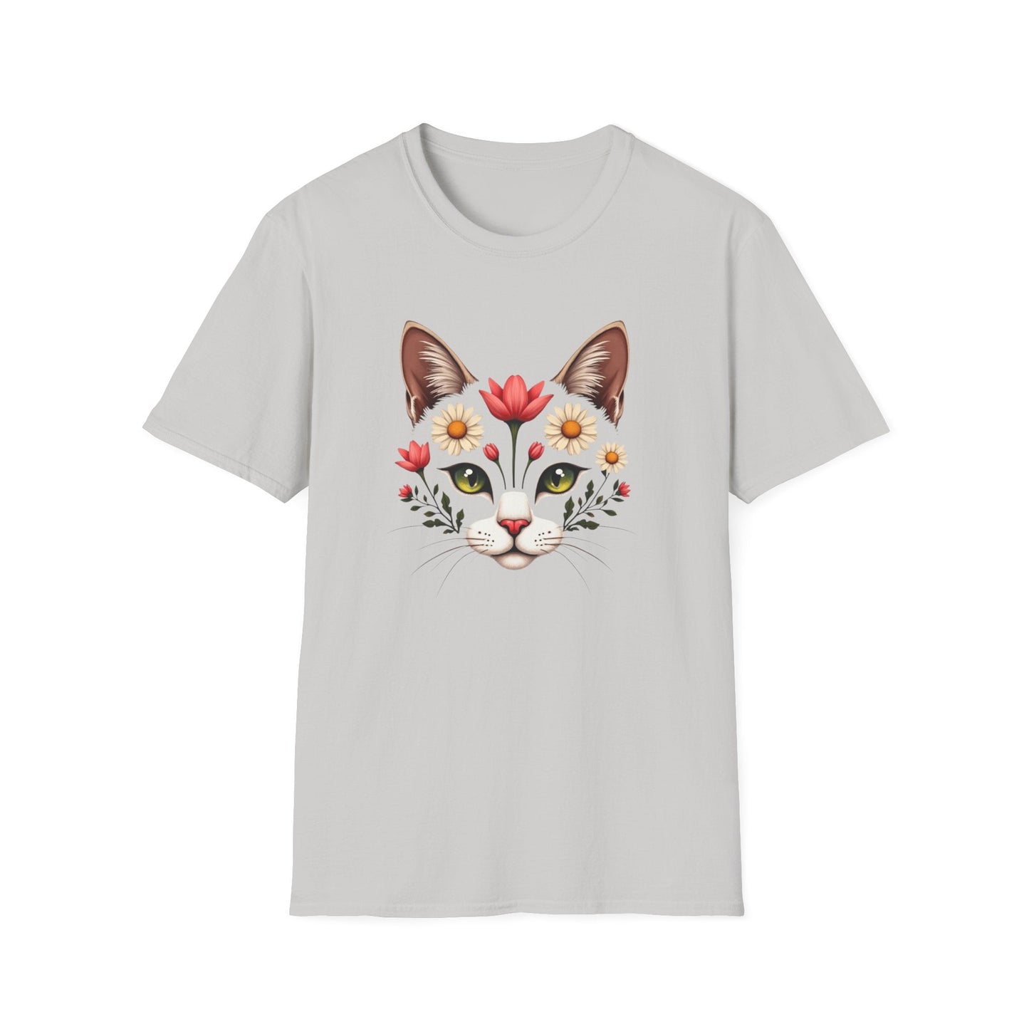 Floral Crown Kitty T-Shirt