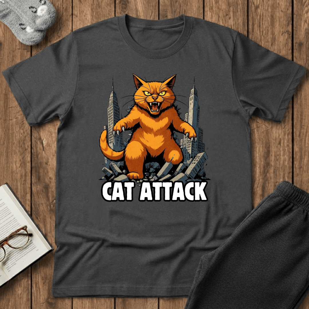 Cat Attack! City Tee