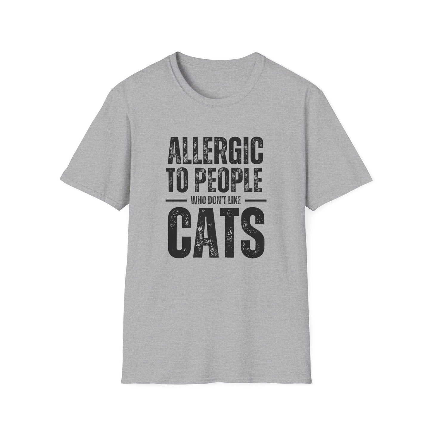 Allergic to People Who Don’t Like Cats T-Shirt