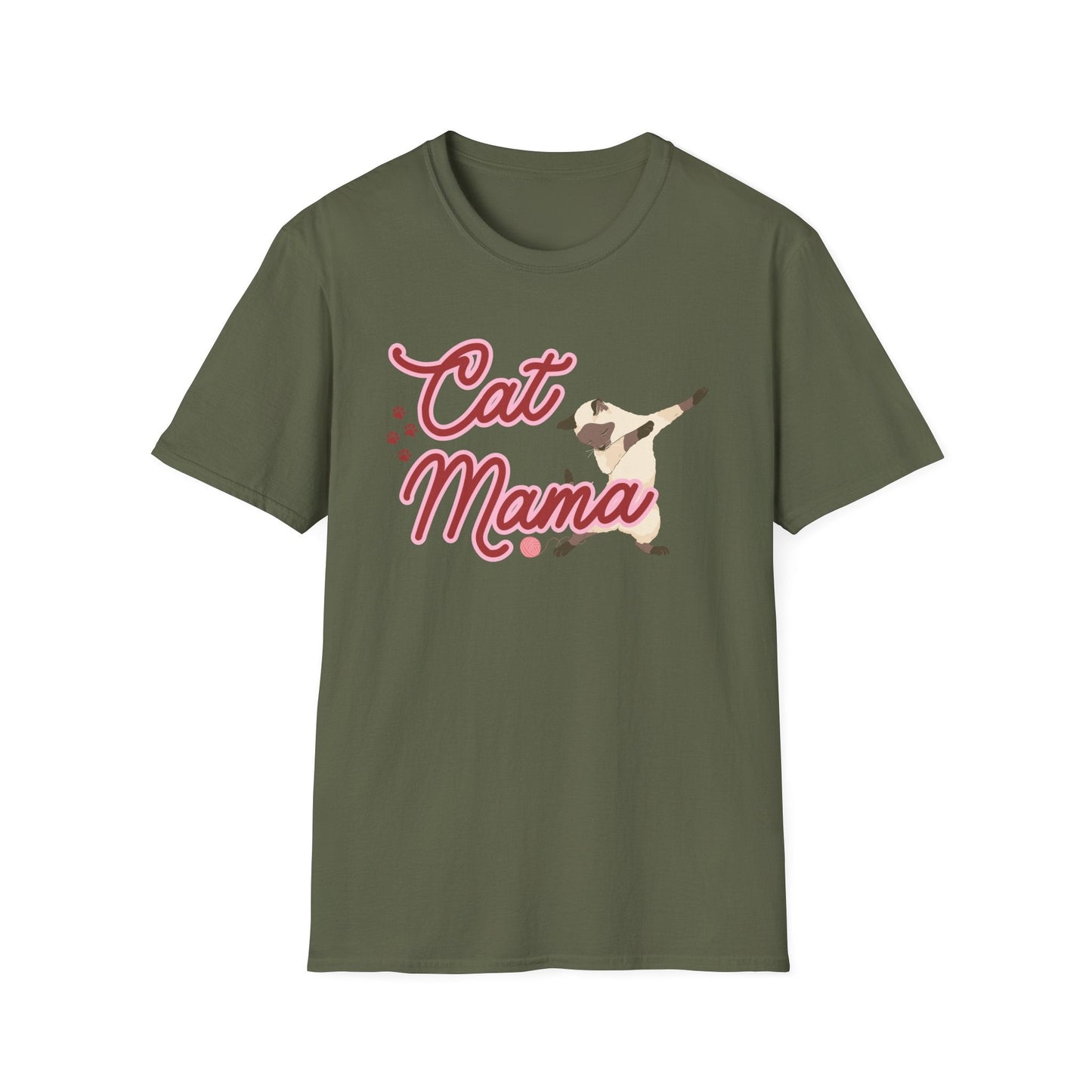 Cat Mama Dabbing Cat T-Shirt