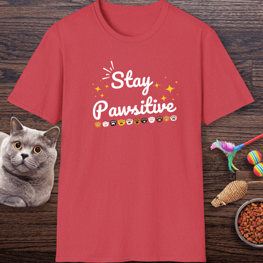Stay Pawsitive T-Shirt