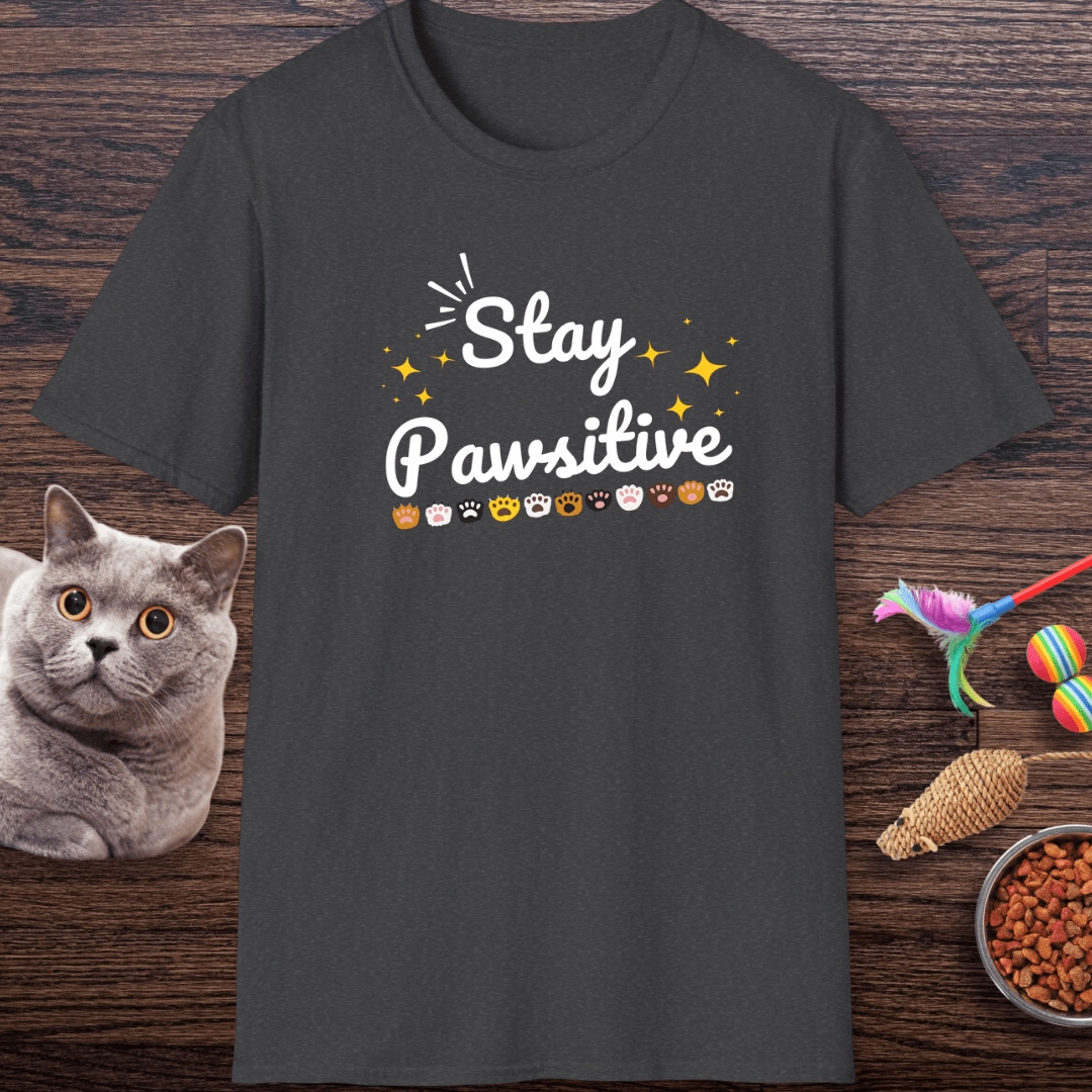 Stay Pawsitive T-Shirt