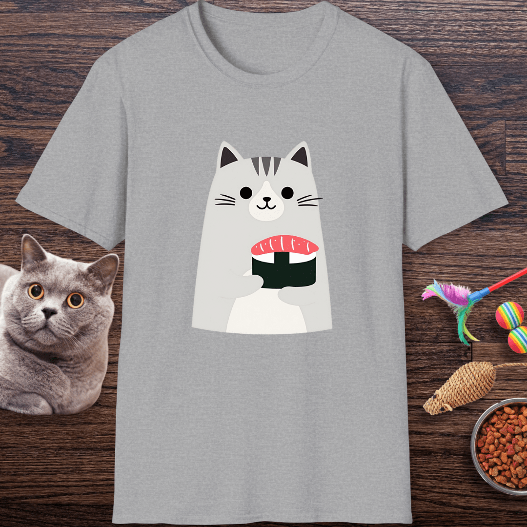 Sushi Cat Delight T-Shirt