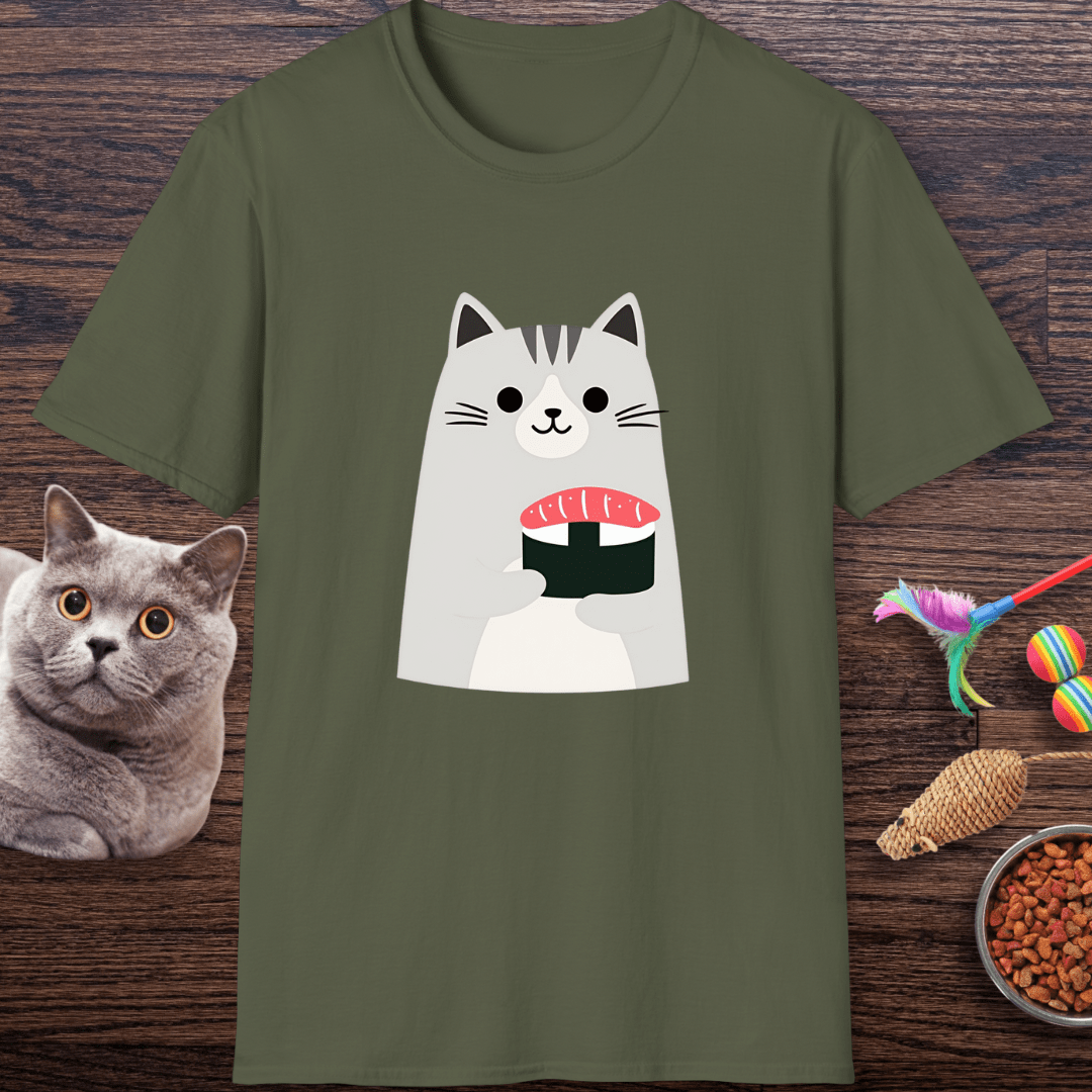 Sushi Cat Delight T-Shirt
