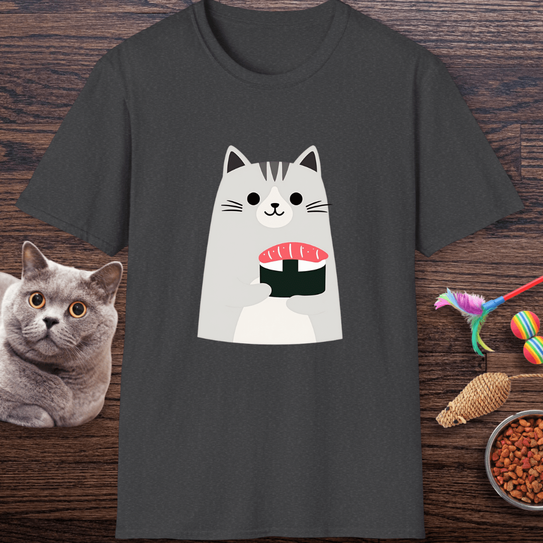 Sushi Cat Delight T-Shirt