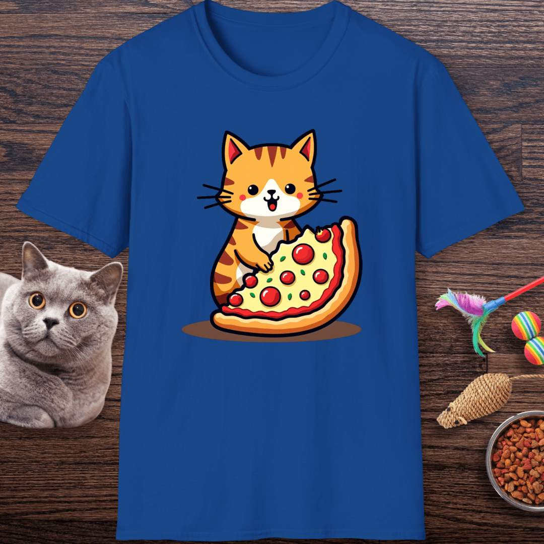 Pizza My Heart Cat T-Shirt