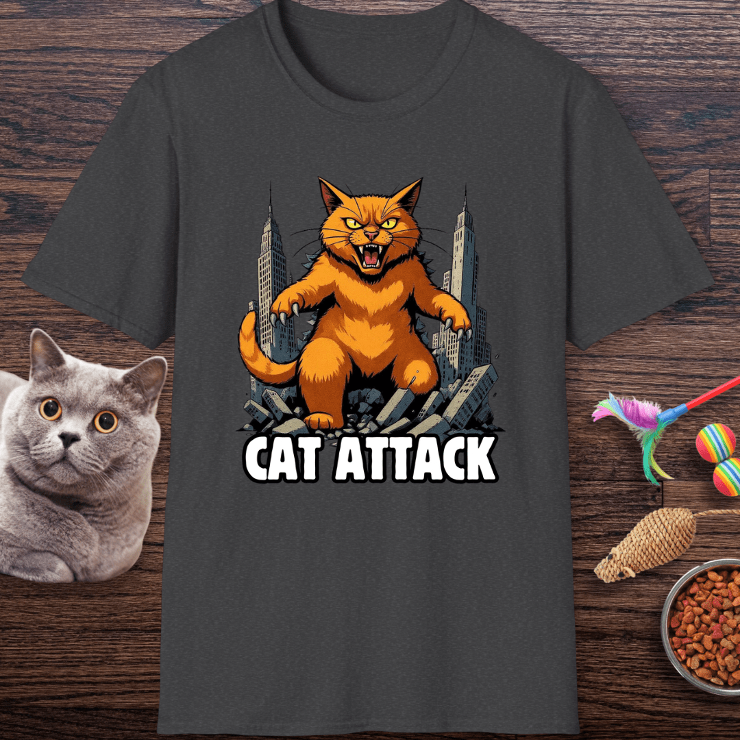 Cat Attack! City Tee