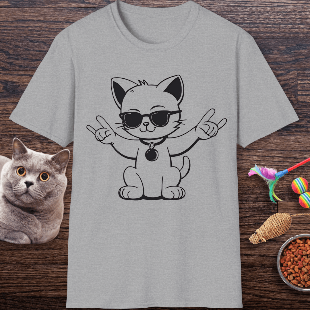 Rock On Kitty T-Shirt