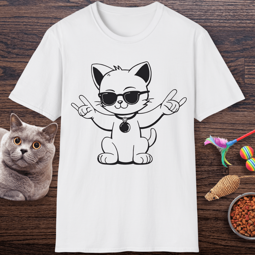 Rock On Kitty T-Shirt