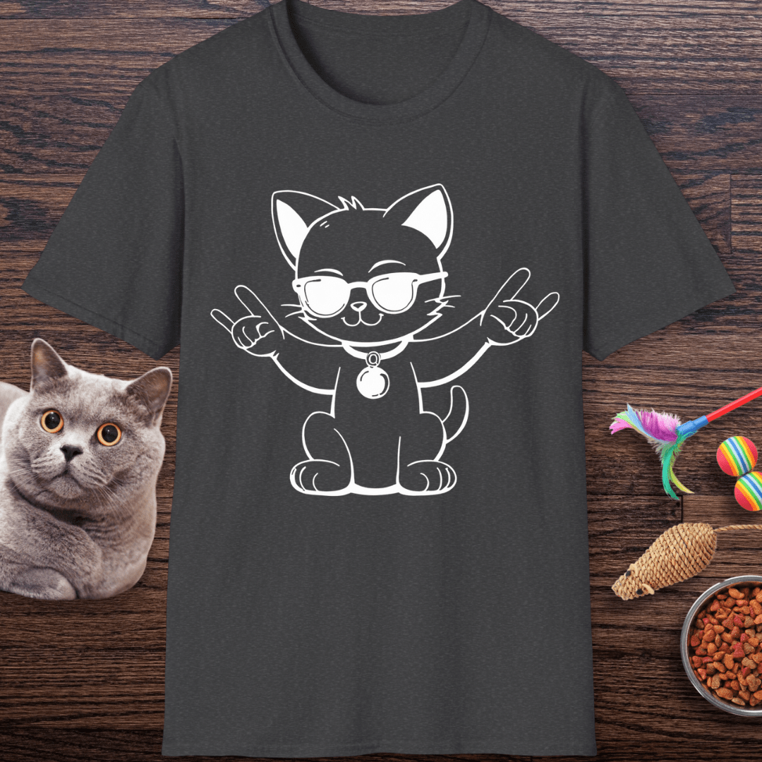 Rock On Kitty T-Shirt