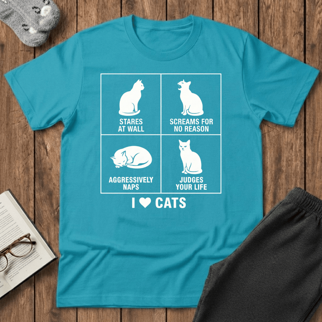 I Love Cats T-Shirt