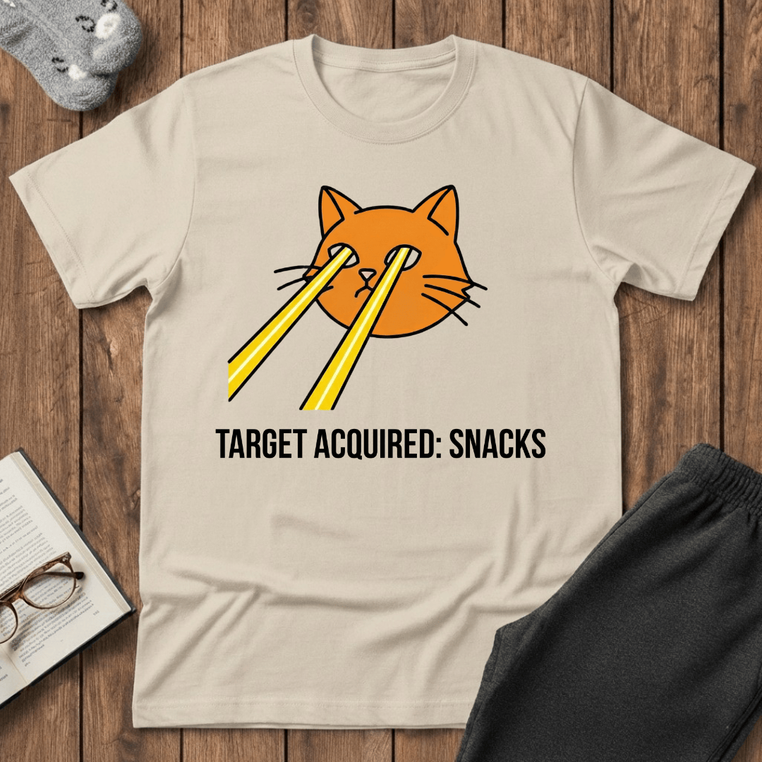 Target Acquired Cat T-shirt