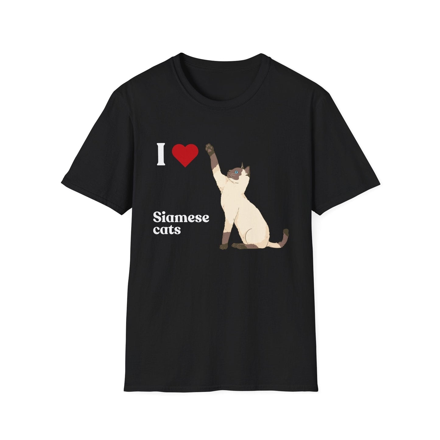 I ❤️ Siamese Cats T-Shirt