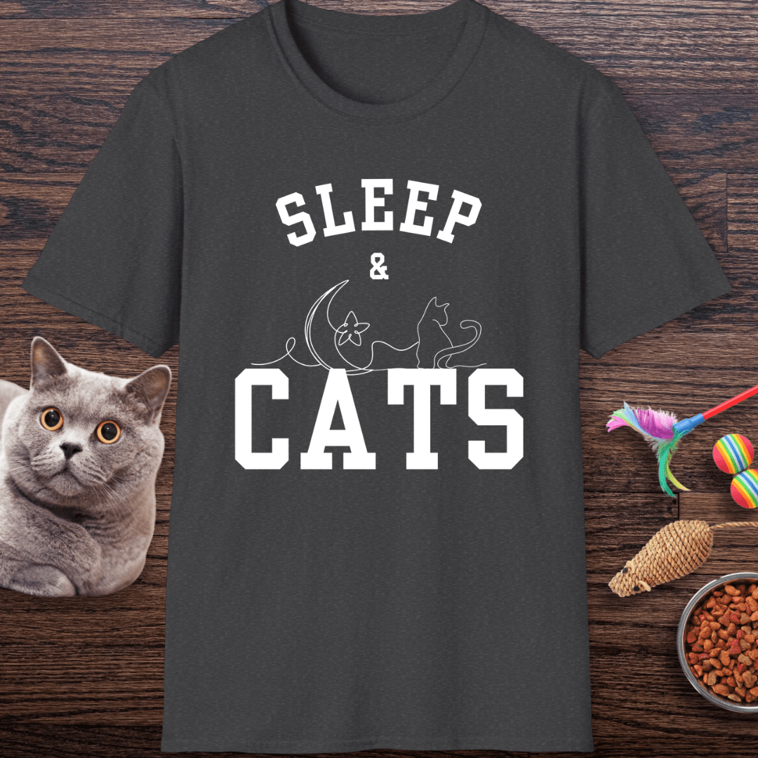 Sleep & Cats Cozy T-shirt
