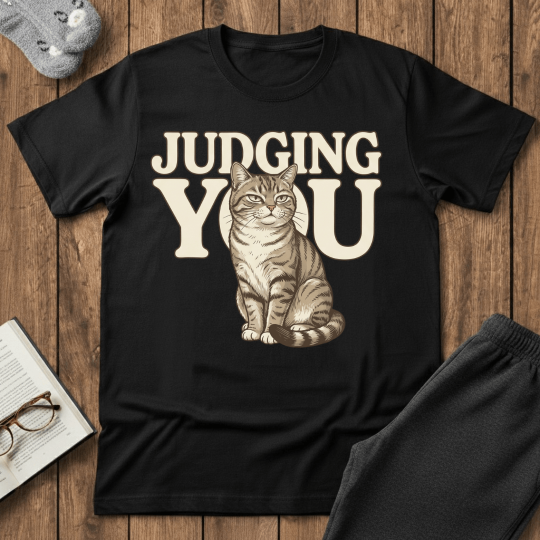 Judging You Cat T-shirt