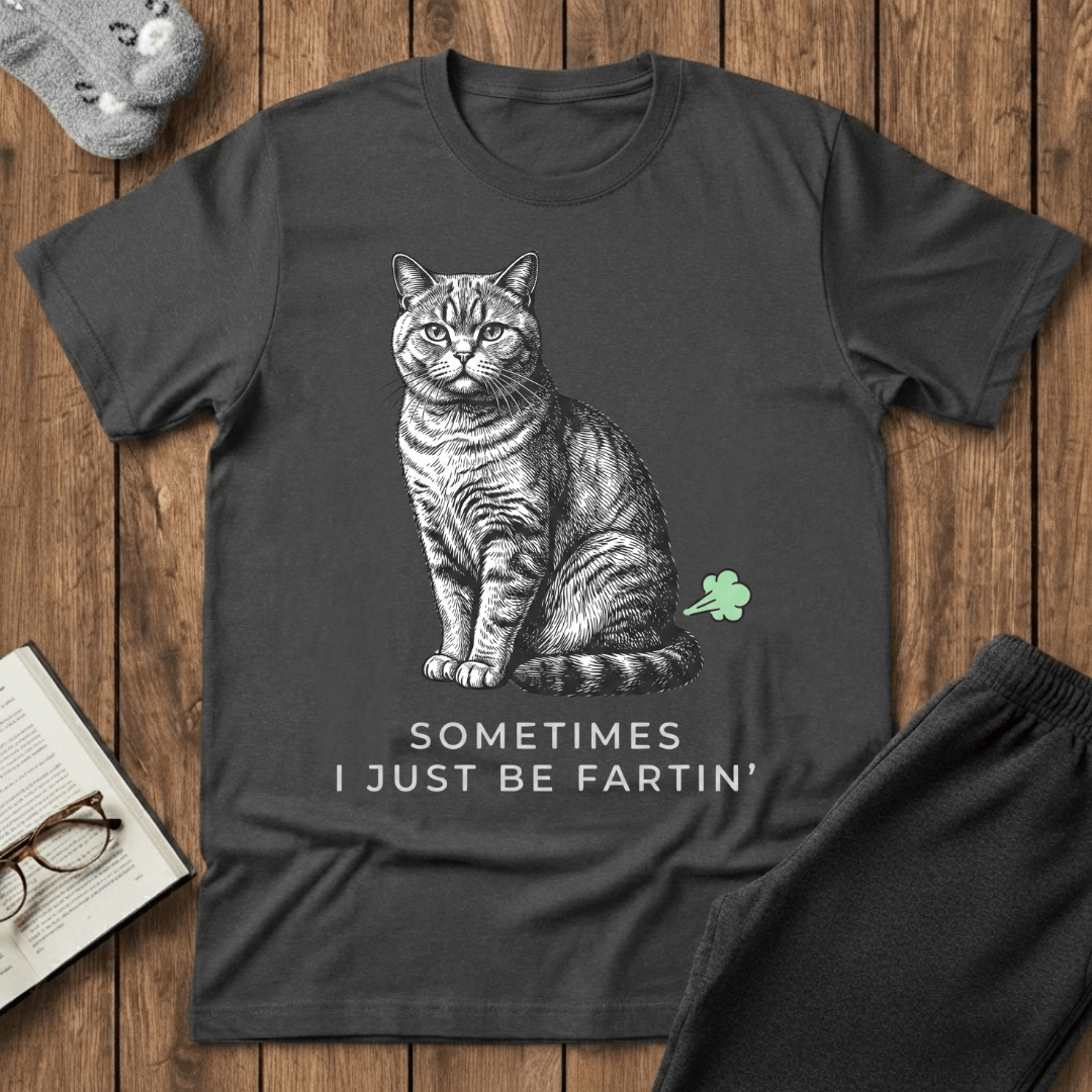 Just Farting Cat T-shirt