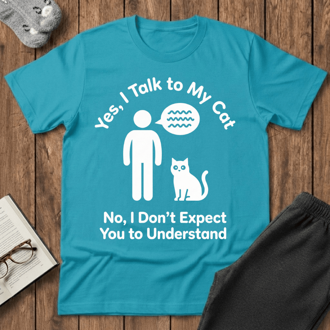 Yes I Talk To My Cat T-Shirt