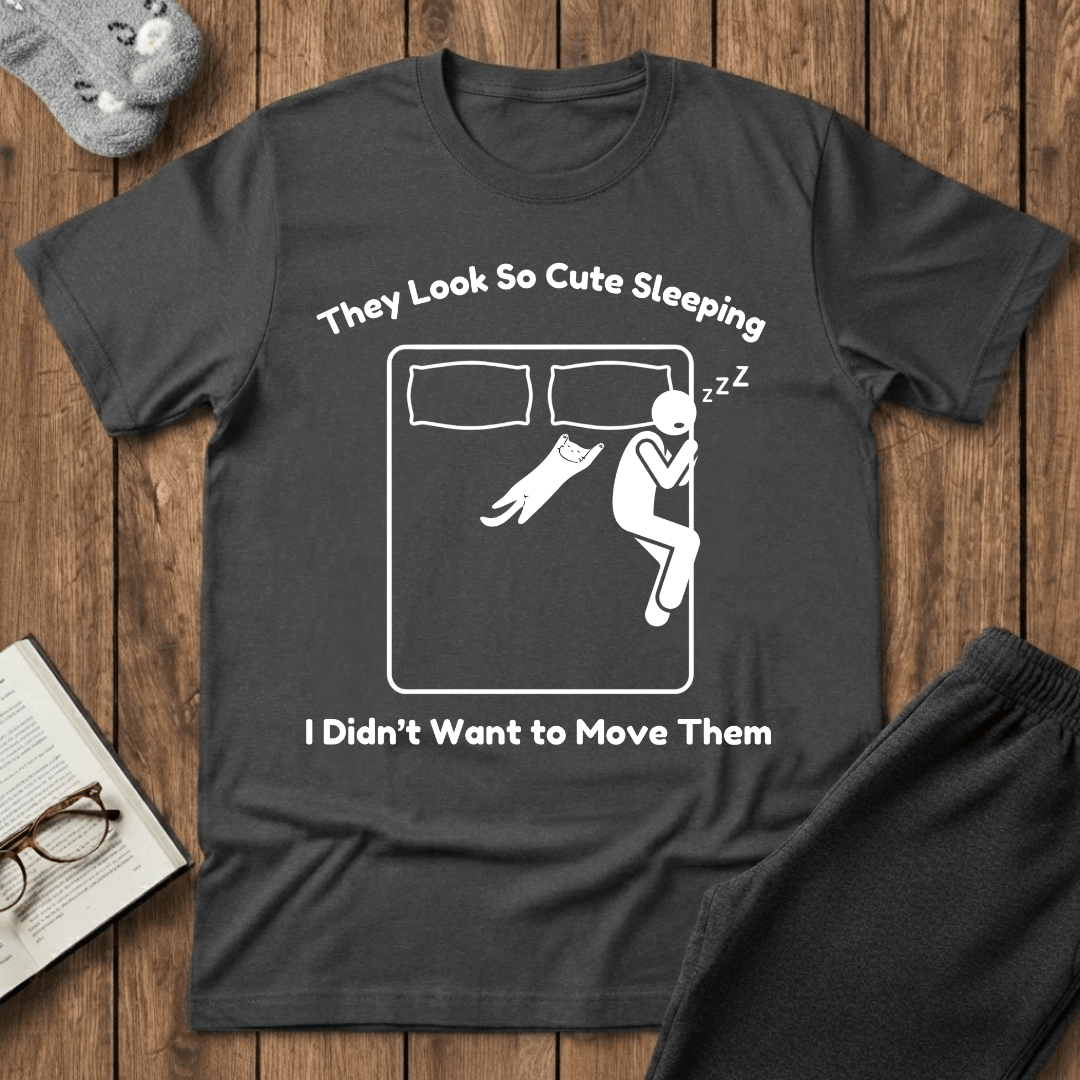 Bed Hogging Kitty T-shirt