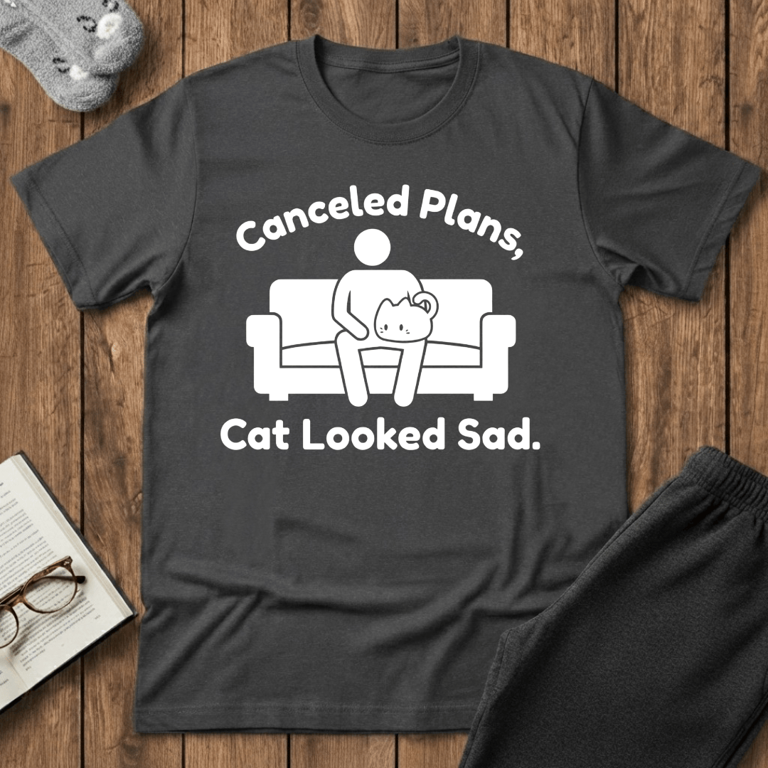 Sad Cat Excuse T-shirt