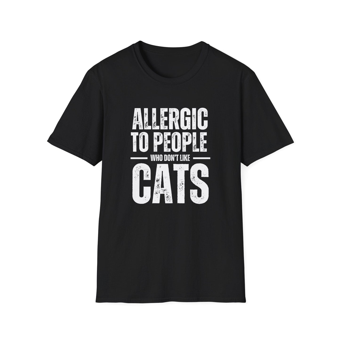 Allergic to People Who Don’t Like Cats T-Shirt