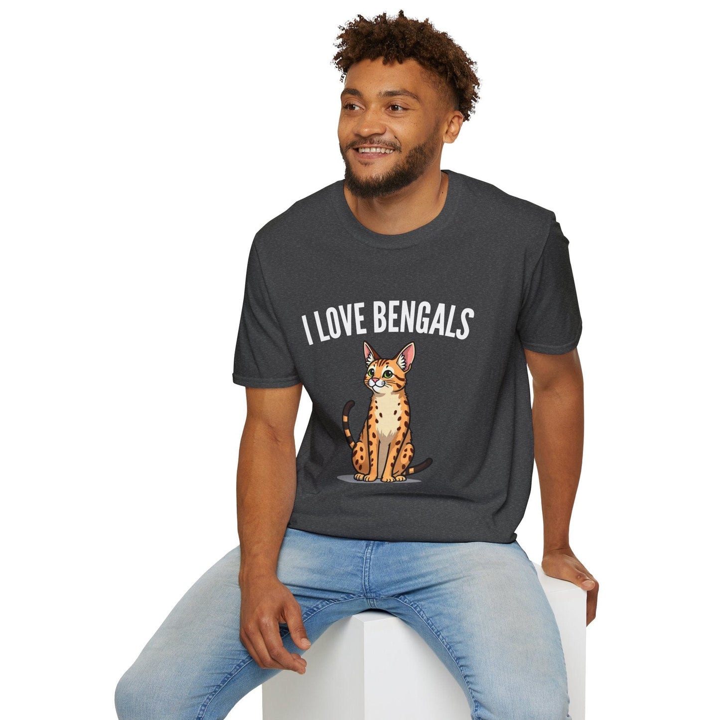 I ❤️ Bengals Cat T-Shirt