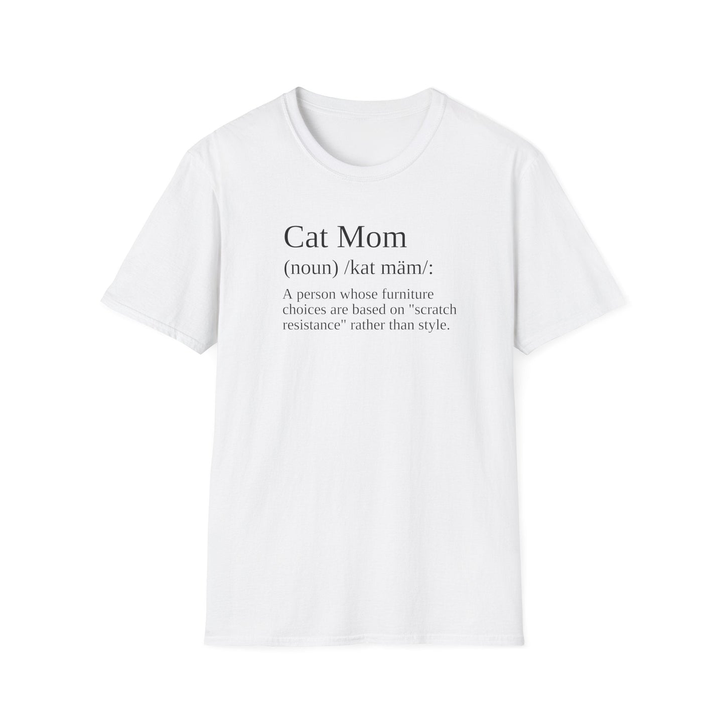 Cat Mom Definition T-Shirt