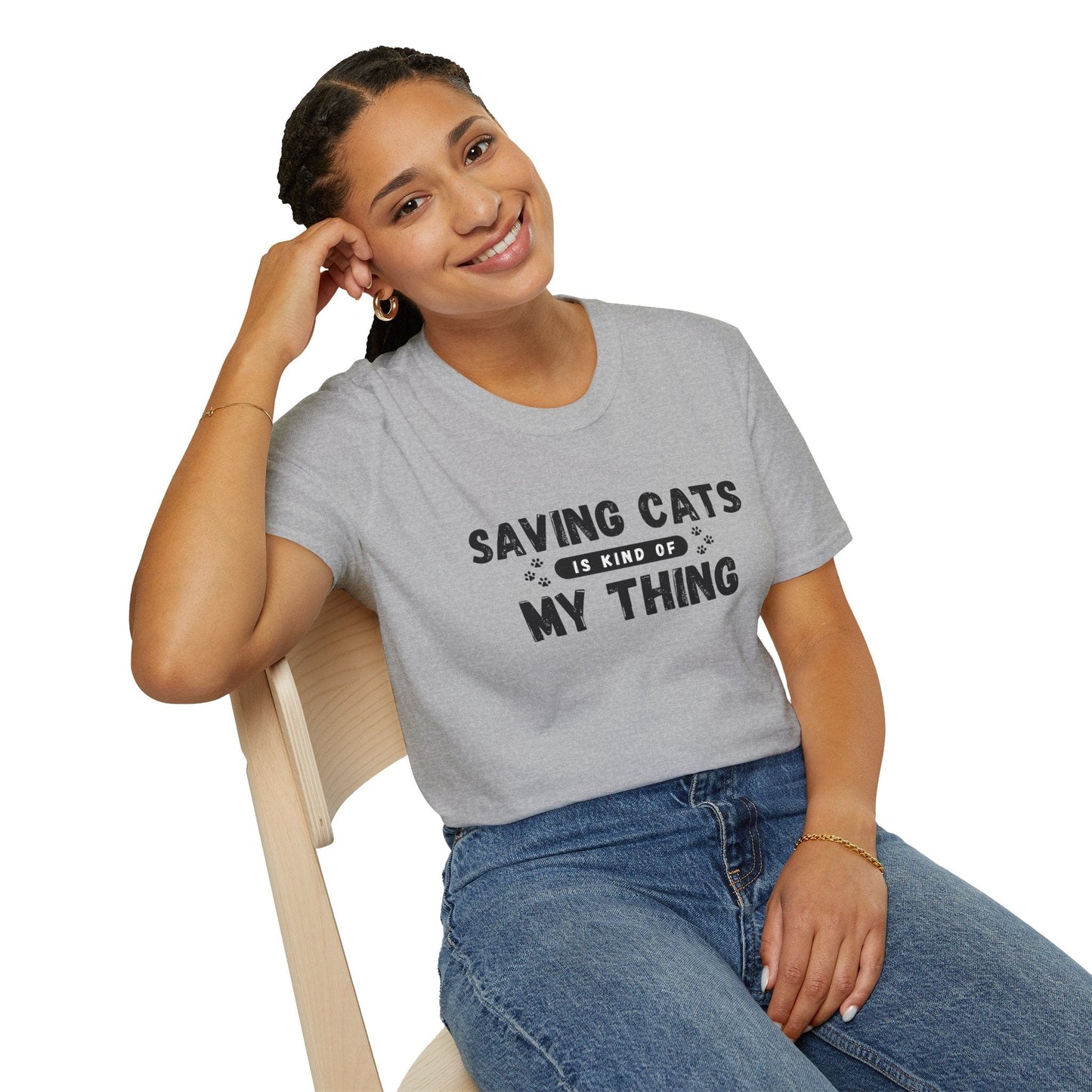 Saving Cats Is Kind of My Thing T-Shirt