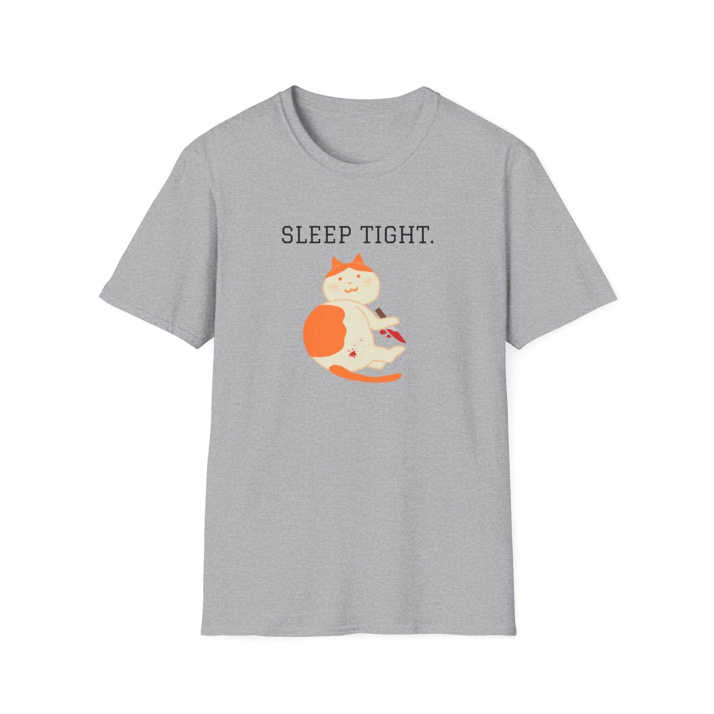 Sleep Tight Creepy Cat T-Shirt
