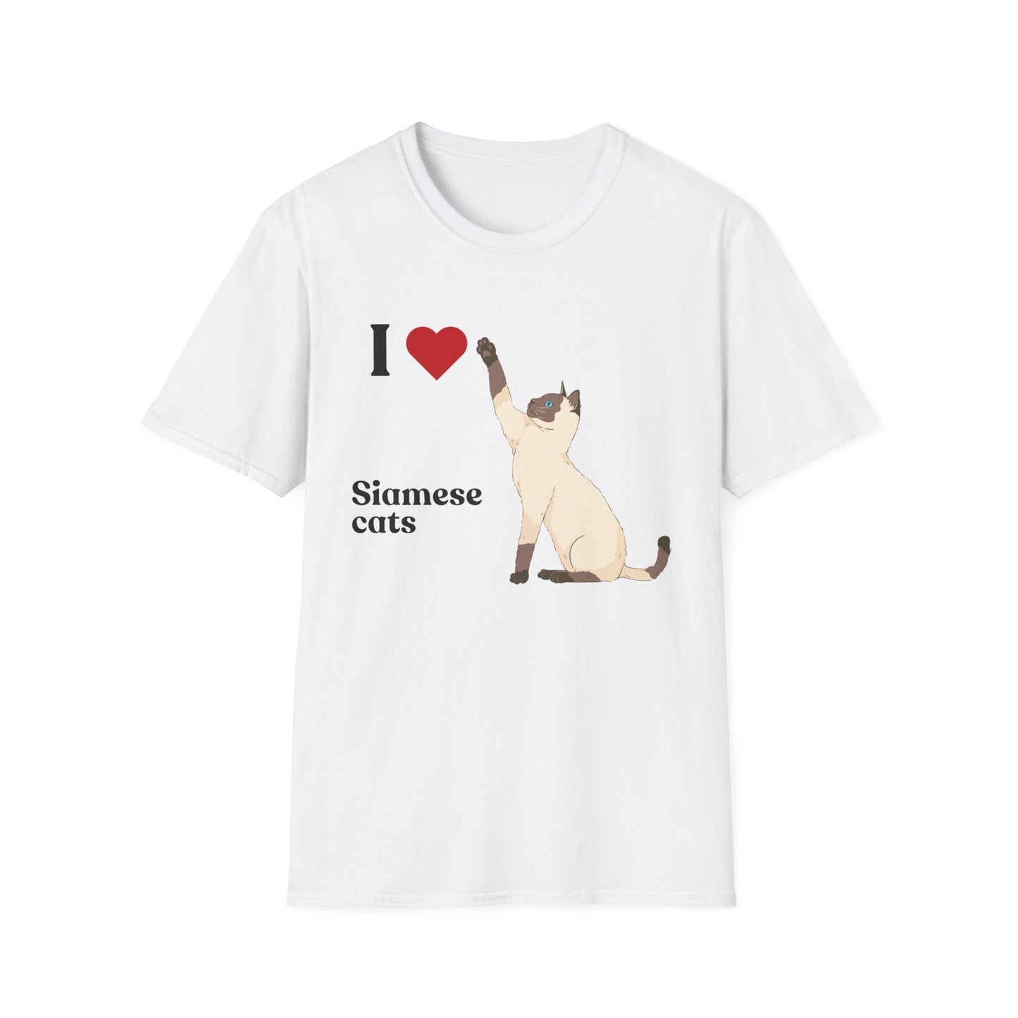 I ❤️ Siamese Cats T-Shirt