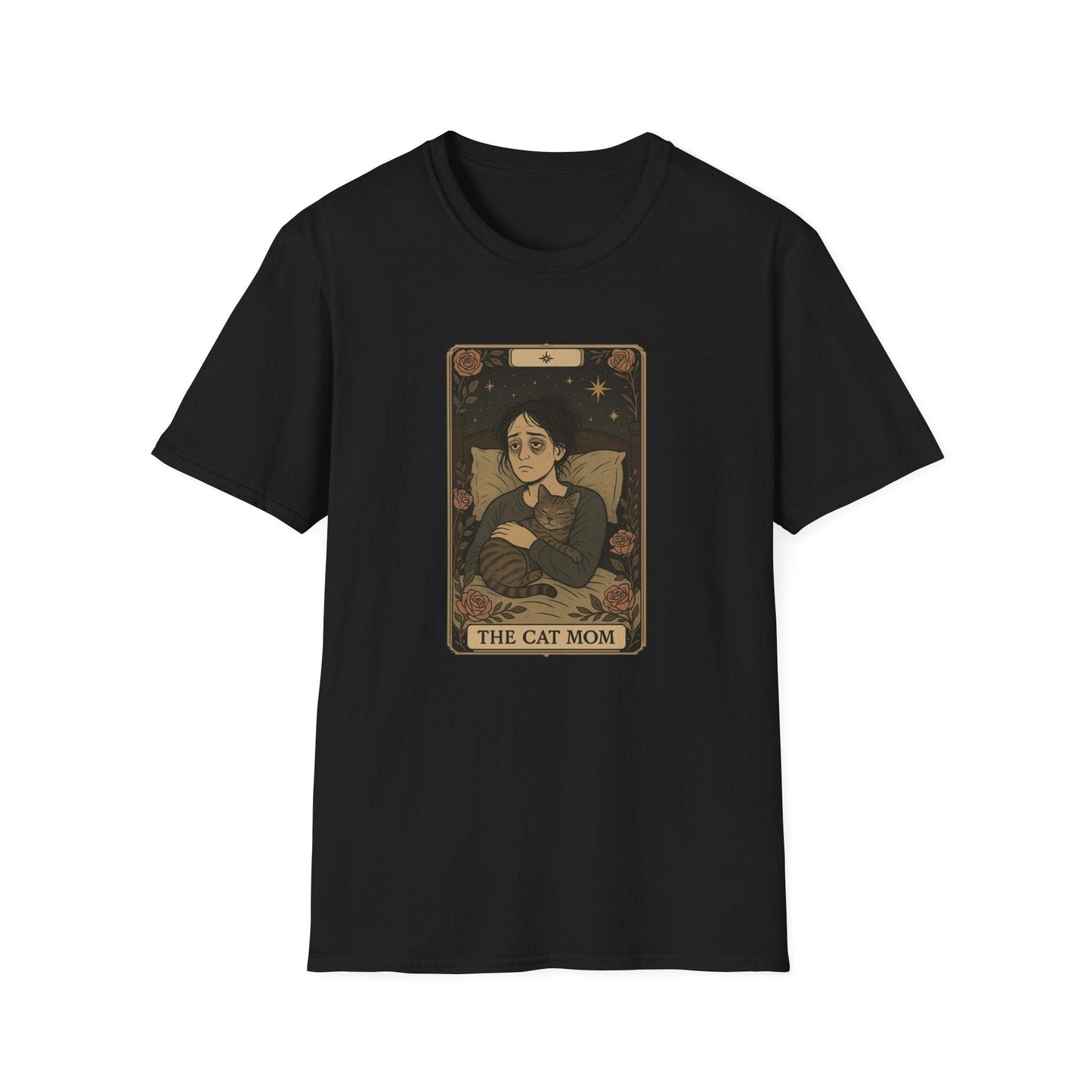 The Cat Mom Tarot Card T-Shirt