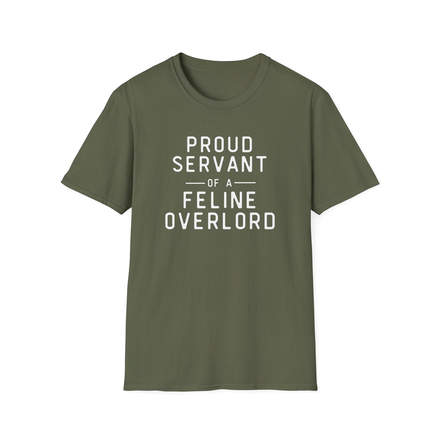Proud Servant of a Feline Overlord T-Shirt