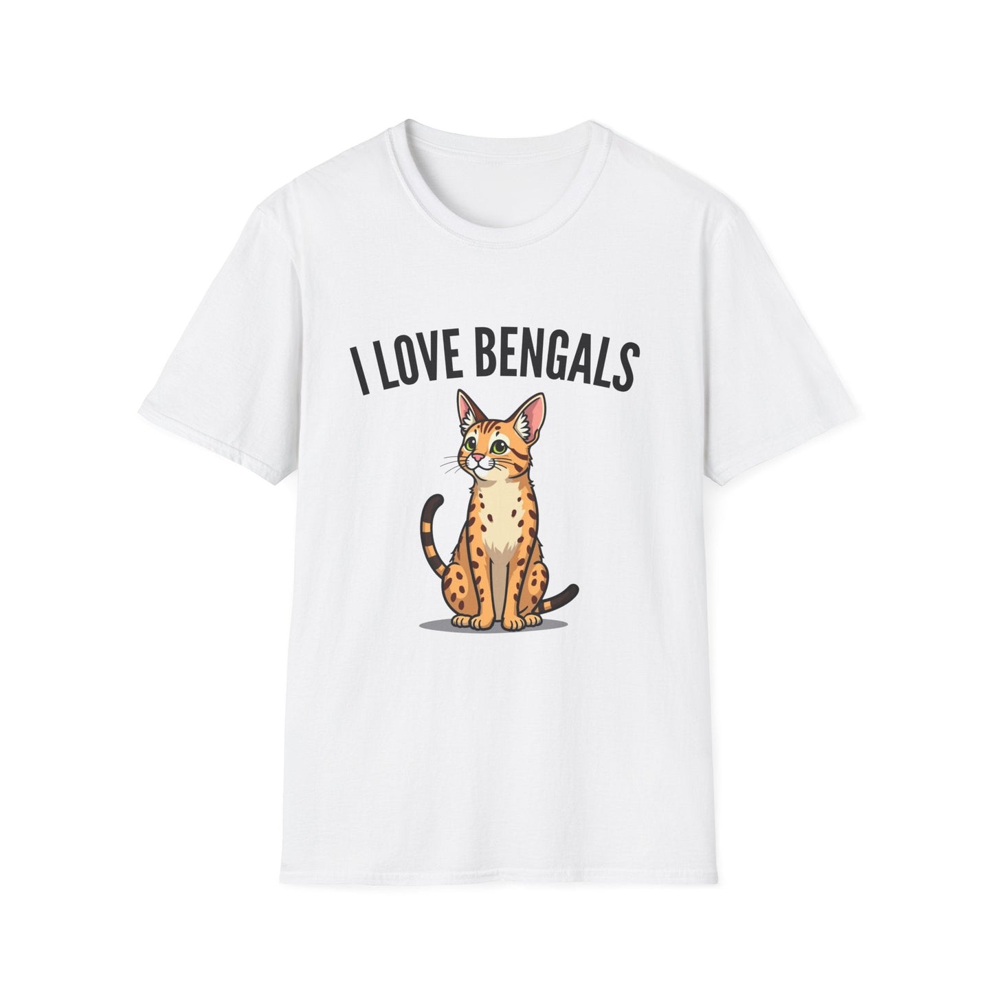I ❤️ Bengals Cat T-Shirt