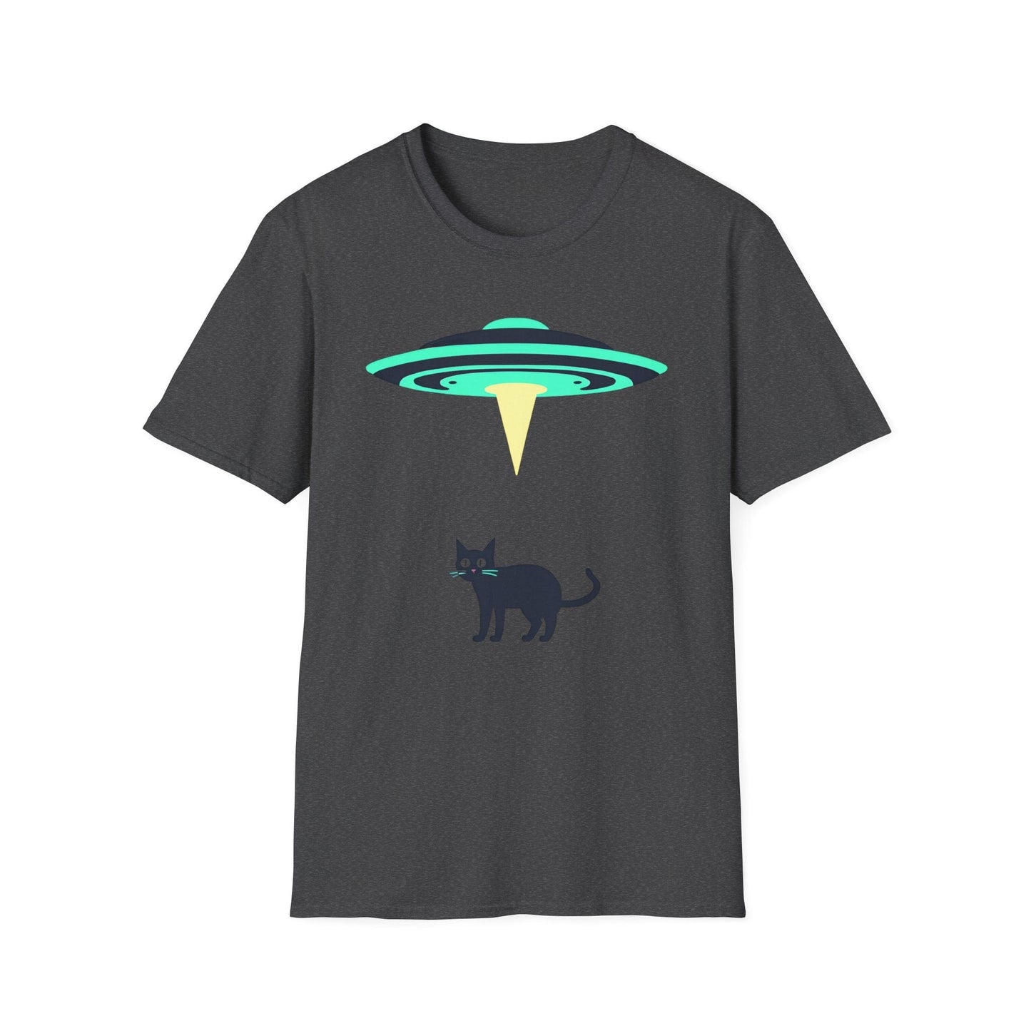 Abducted By Aliens Cat T-Shirt