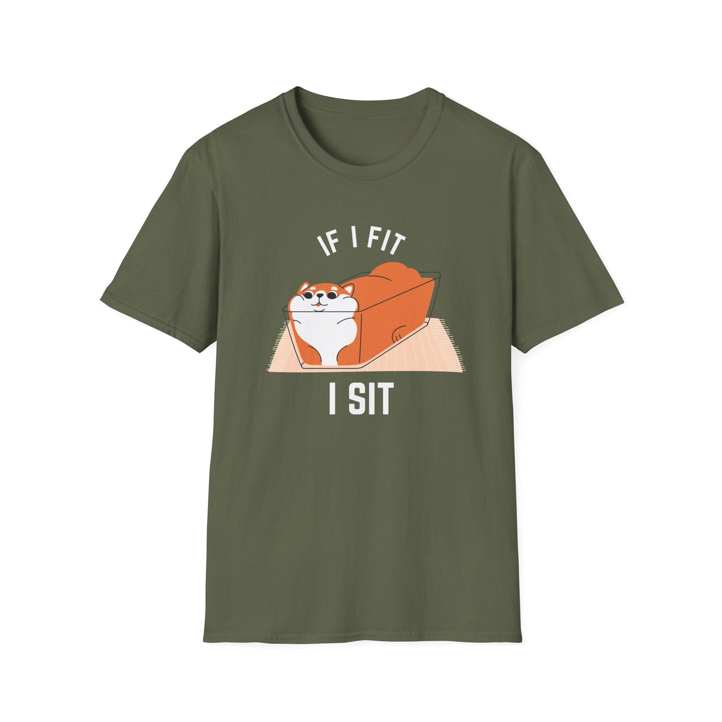 If I Fit, I Sit Cat T-Shirt