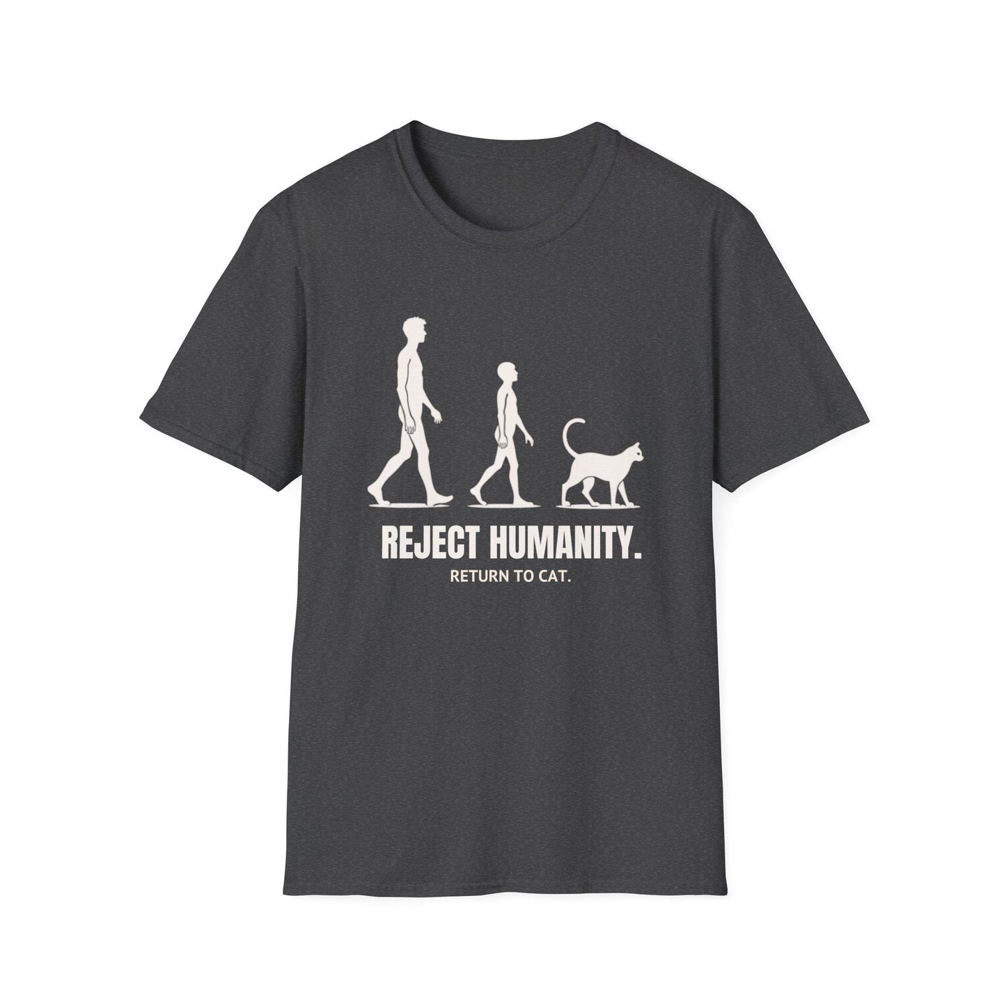 Reject Humanity, Return to Cat T-Shirt