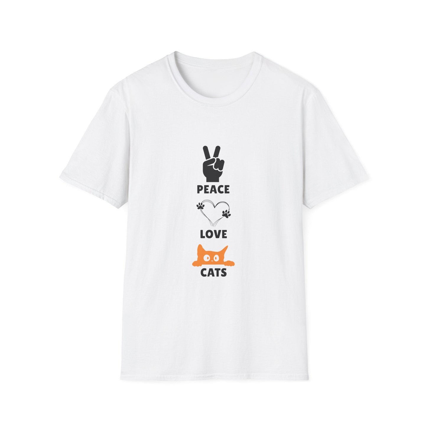 Peace Love Cats T-Shirt