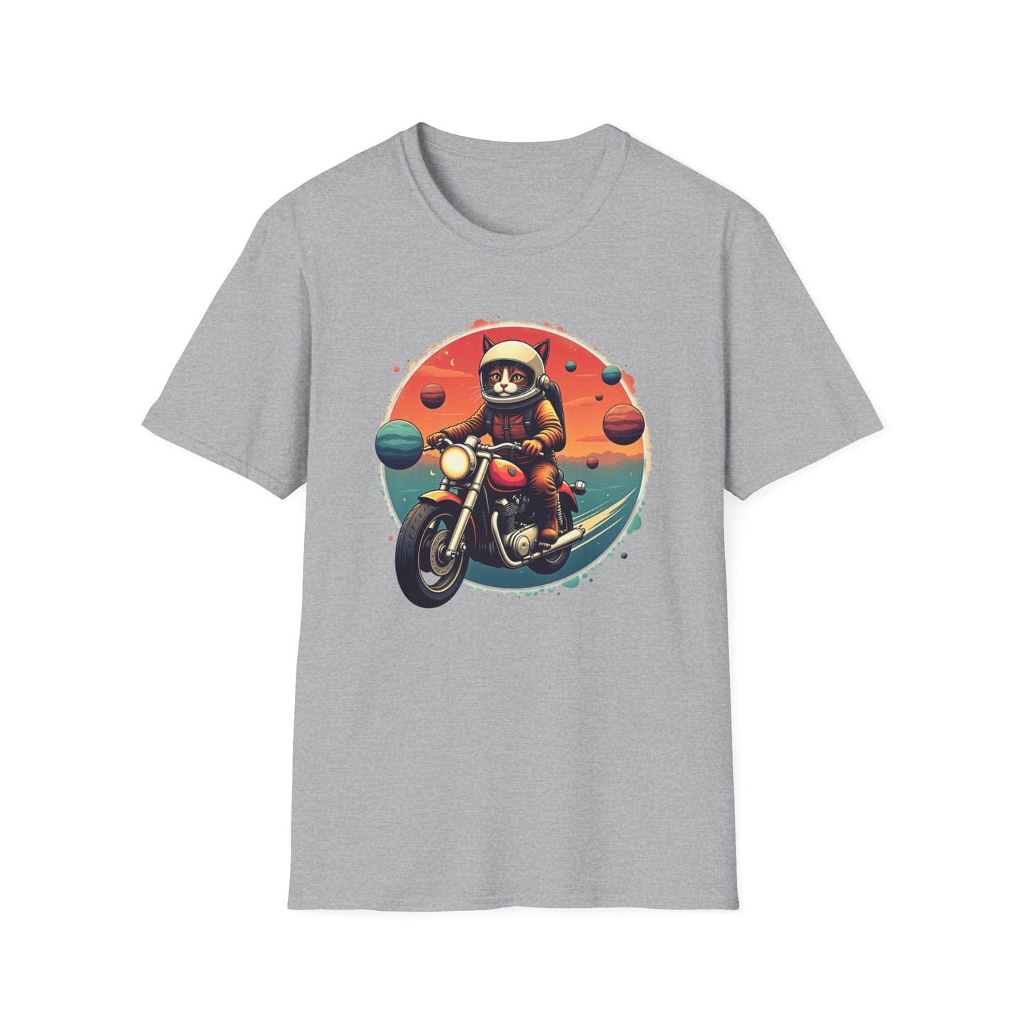 Cosmic Rider Cat T-Shirt