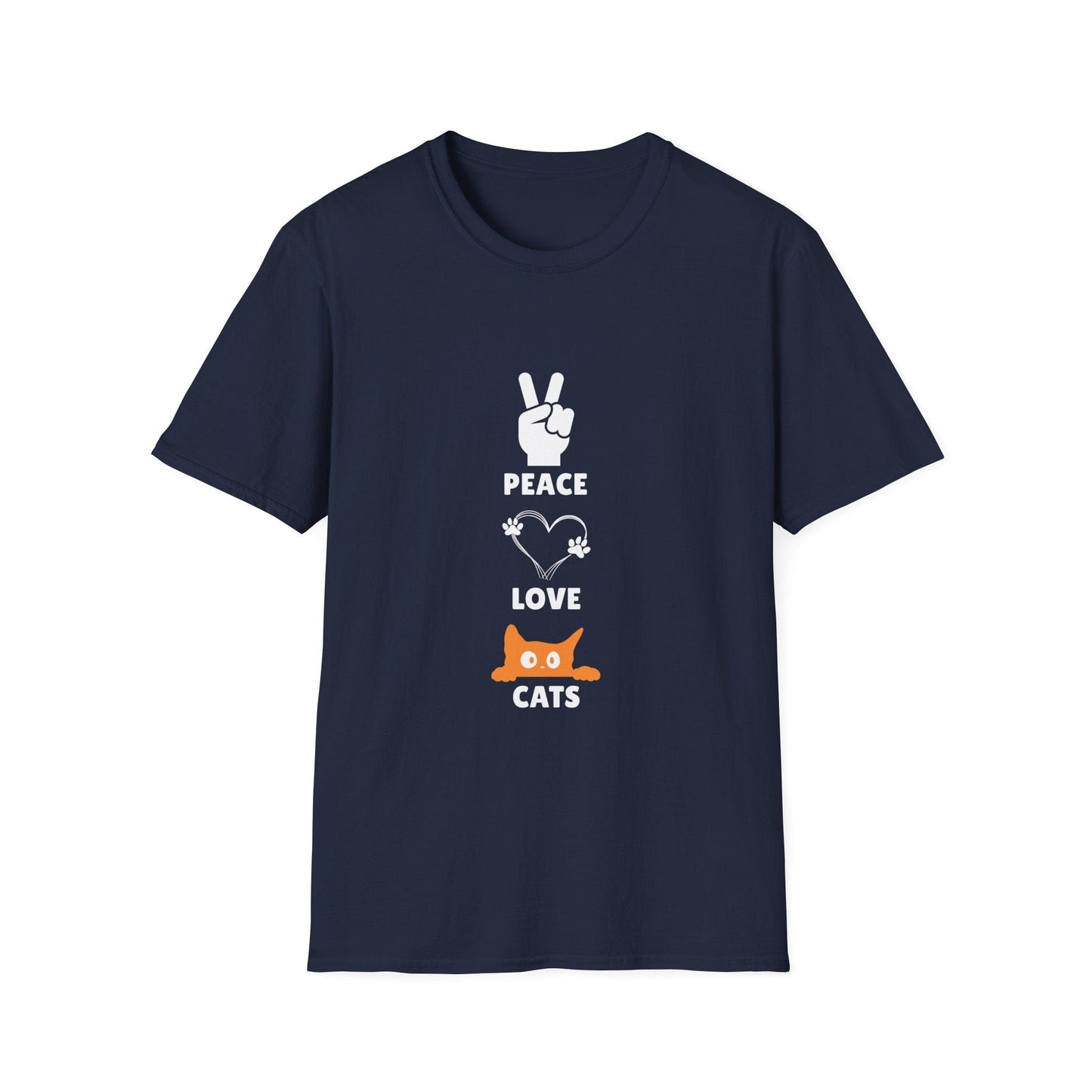 Peace Love Cats T-Shirt