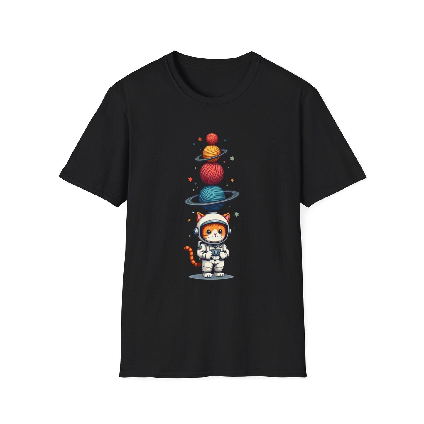 Yarniverse Explorer Cat T-Shirt