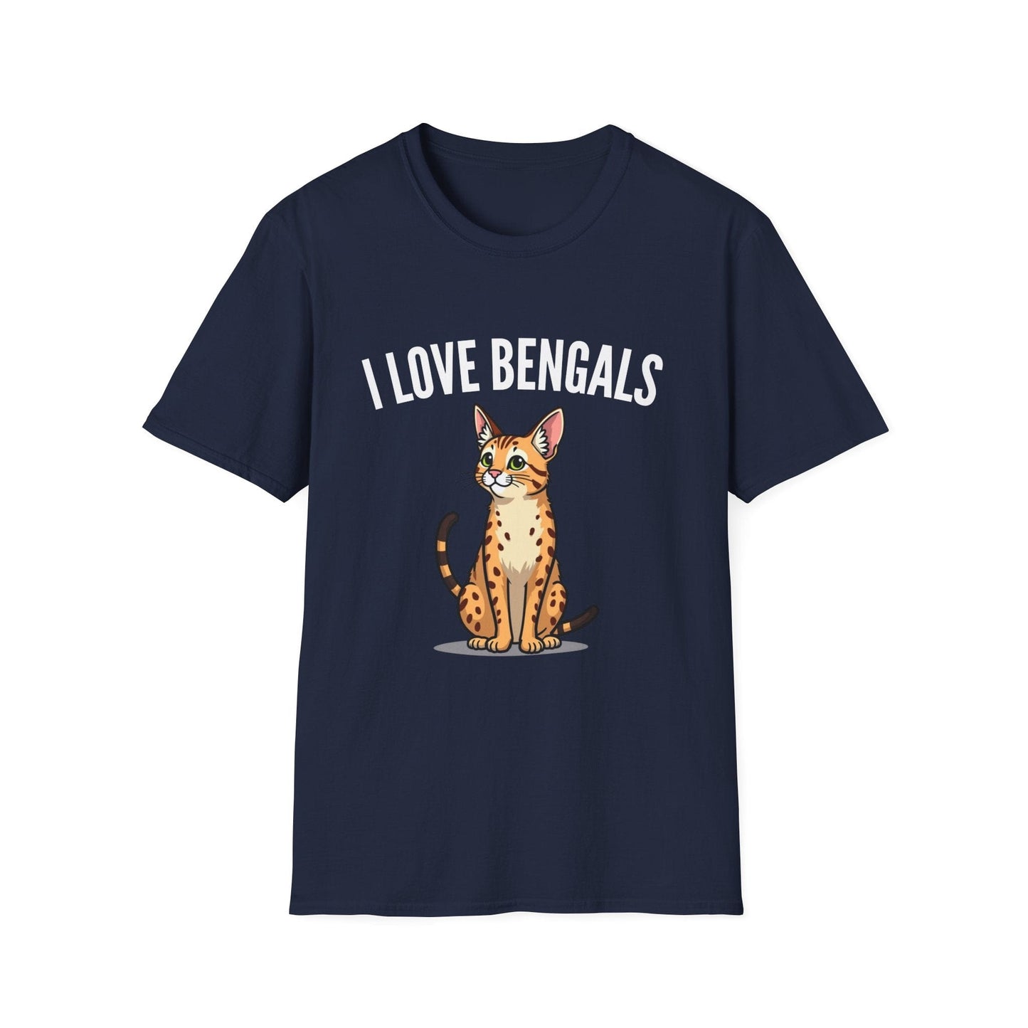 I ❤️ Bengals Cat T-Shirt