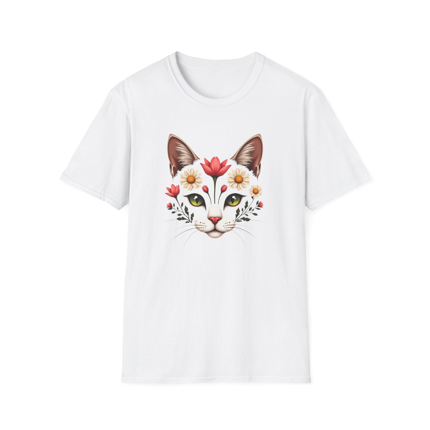 Floral Crown Kitty T-Shirt