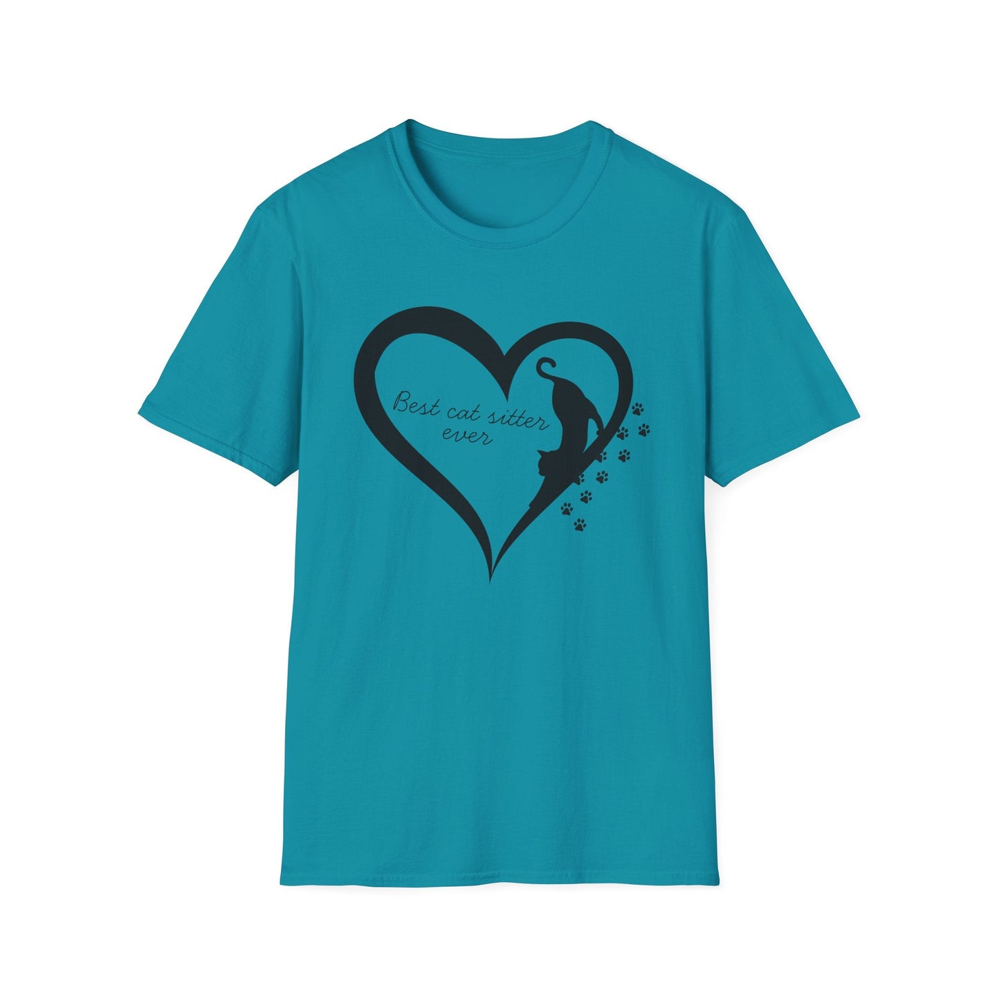Best Cat Sitter Ever Heart T-Shirt