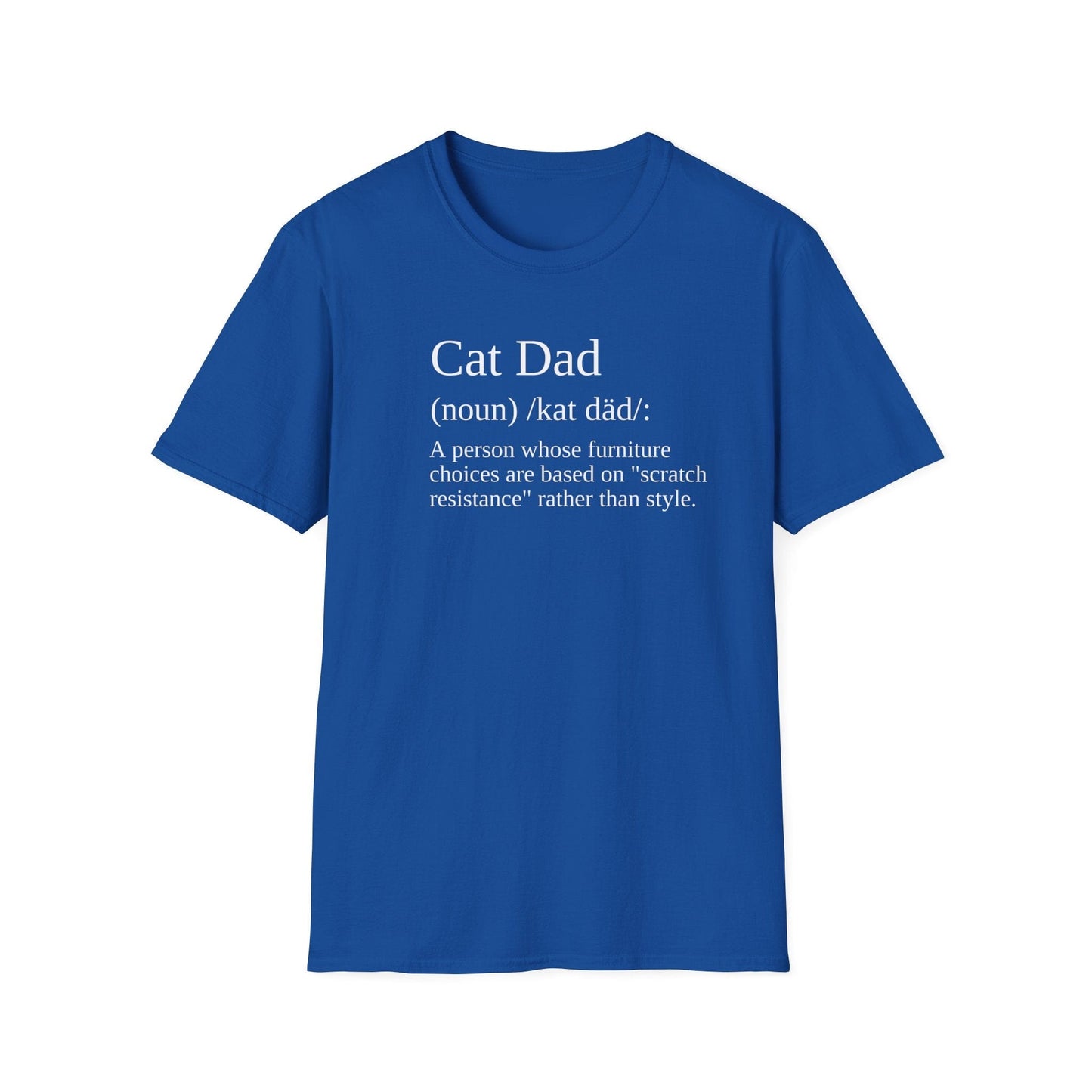 Cat Dad Definition T-Shirt