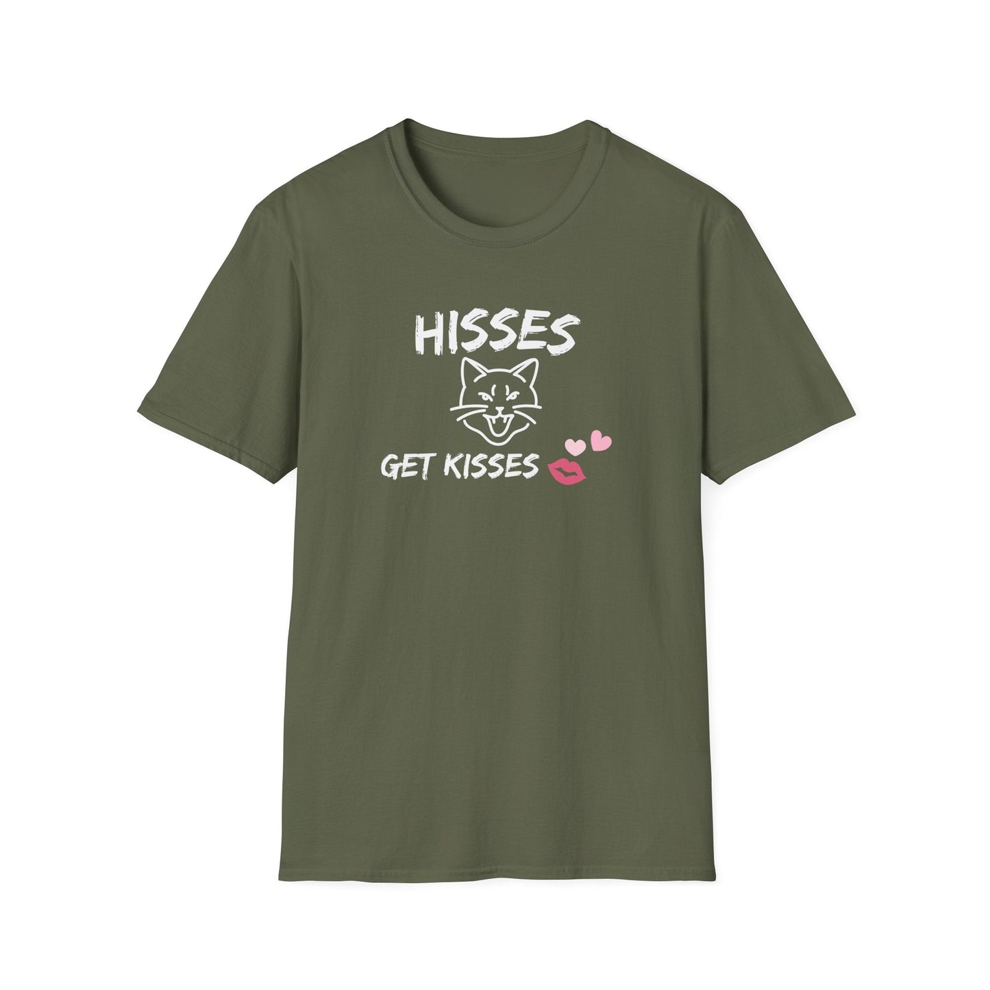 Hisses Get Kisses Cat T-Shirt