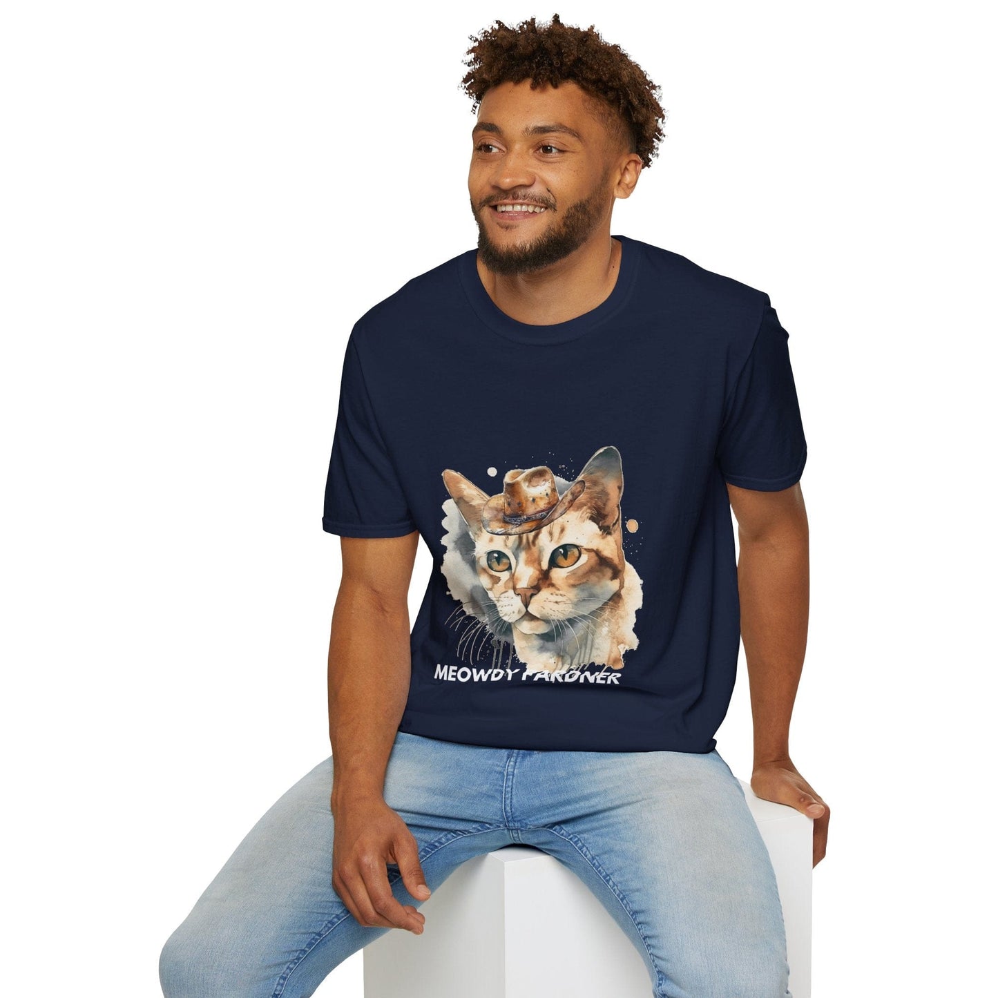 Meowdy Pardner Cat T-Shirt