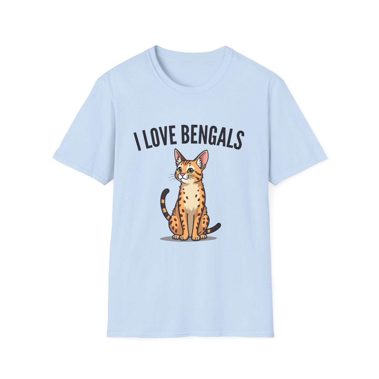 I ❤️ Bengals Cat T-Shirt