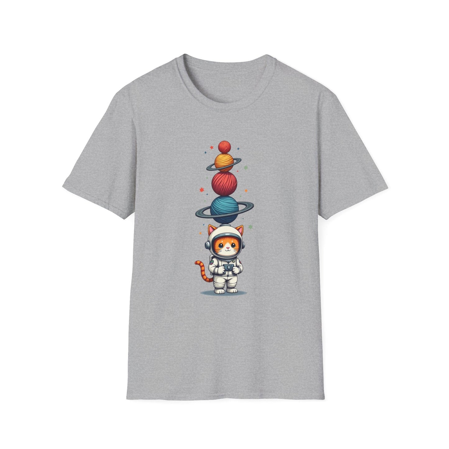 Yarniverse Explorer Cat T-Shirt