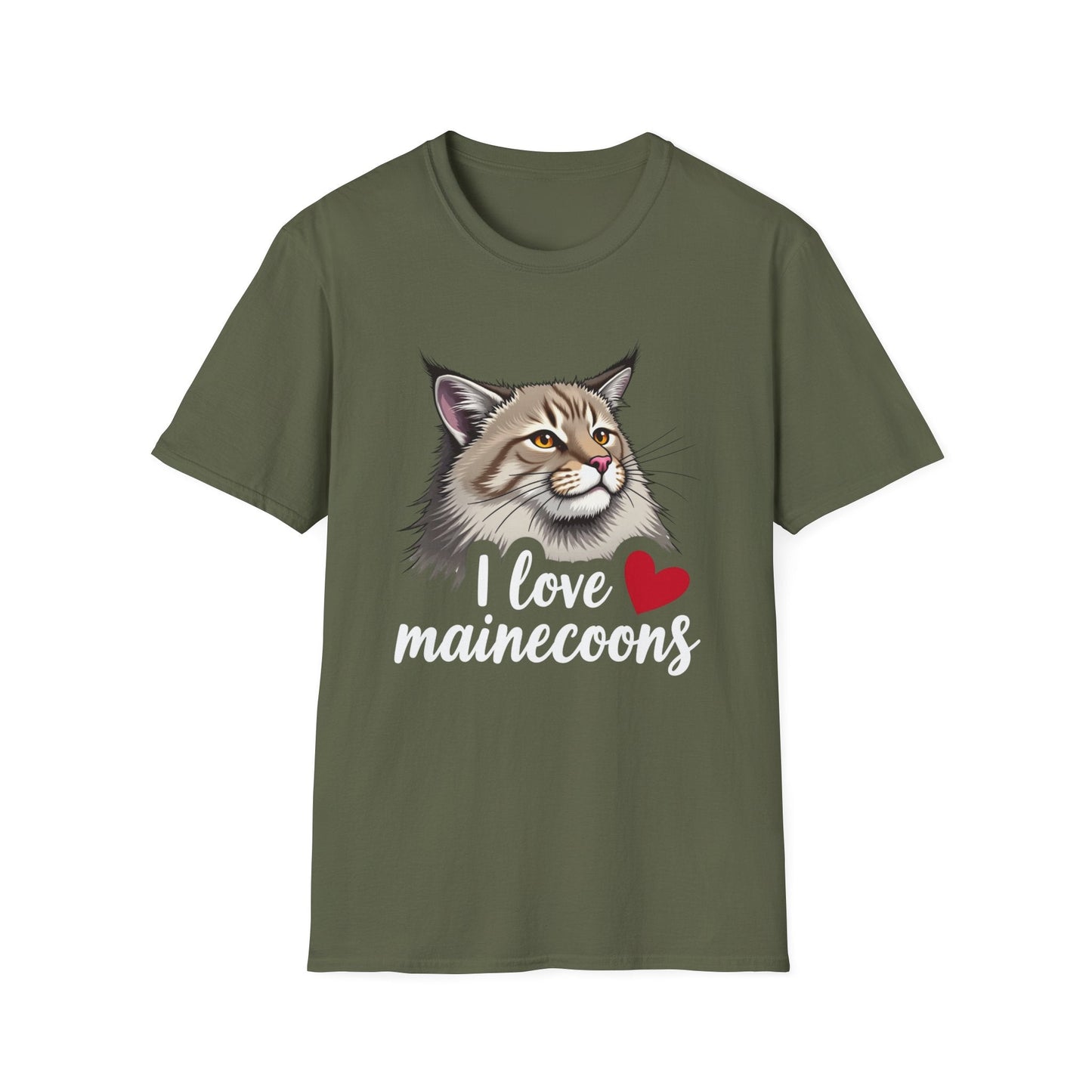 I ❤️ Maine Coons T-Shirt