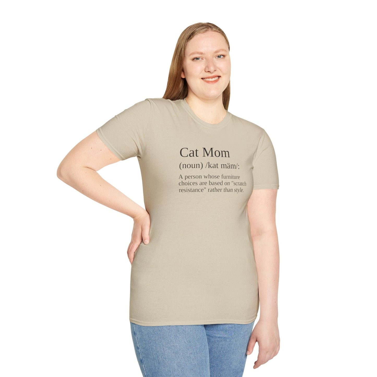 Cat Mom Definition T-Shirt